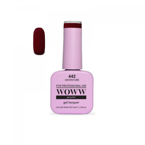 Ημιμόνιμο Βερνίκι New Woww Cosmetics 10ml Adventure - 442